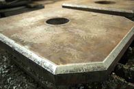 La aduana de la galvanización cortó la chapa/la placa de acero que cortaban las piezas ASTM A36