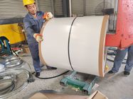 El PE cubrió bobinas de los laminados de acero con la identificación crómica 508/610m m del tratamiento de la superficie ácida