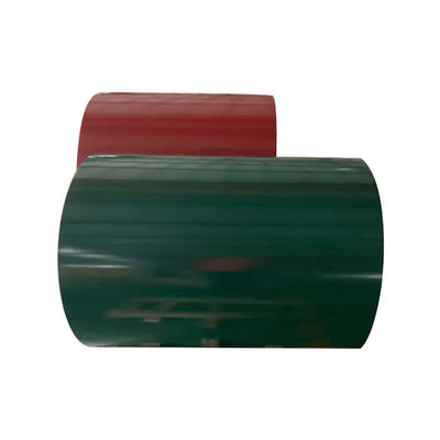 comprar DX51D bobina de acero galvanizado prepintada con recubrimiento superior de 25±5μm y ancho de 700 ∼1250 mm para paneles de techos, construcción y electrodomésticos online manufacture