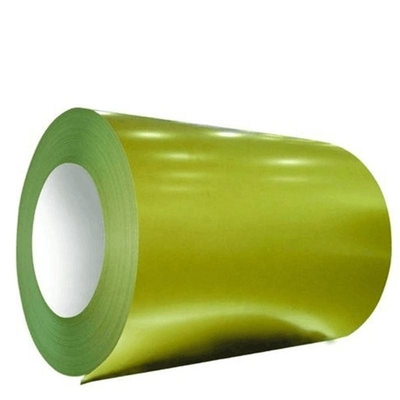 comprar La hoja galvanizada prepintó las bobinas de acero PPGL cubierto color PPGI 700m m online manufacture
