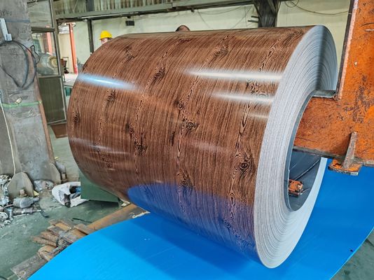 comprar Bobina de acero galvanizado prepintado DX51D+Z con recubrimiento superior de 10–25 µm y espesor de 0.11–1.2 mm para paneles de construcción online manufacture