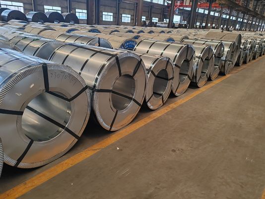 comprar Bobinas de acero galvanizado por inmersión en caliente con recubrimiento de zinc Z60-Z275, con espesor de 0,2-3,0 mm y resistencia a la tracción de 270-500 N/mm2 online manufacture