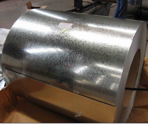 comprar 0.3mm DX51D / SPCC bobina de acero galvanizado sumergido en caliente con superficie grande para el procesamiento de placas de caldera y paneles industriales online manufacture