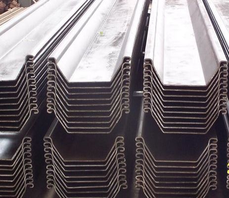 comprar Pilas de chapa de acero laminada en frío tipo U EN10249-1 EN10249-2 para construcción de puertos y barreras online manufacture