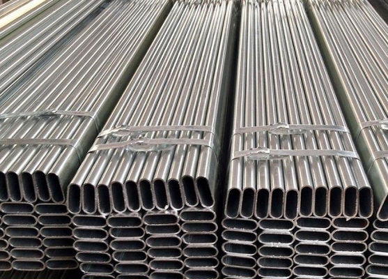 comprar Tubos de acero soldados con autógena ERW de la elipse del rectángulo del cuadrado del círculo con final superficial engrasado y negro galvanizado online manufacture