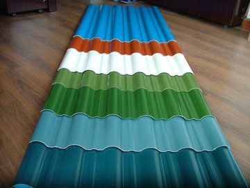 comprar el color modificado para requisitos particulares CGCC, adorno de DX51D Z pre pintó las hojas de acero acanaladas del tejado online manufacture