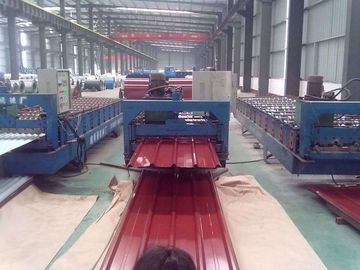 comprar el color JIS G3322, CGLCC, ASTM A792, EN 10169, DX51D AZ acanaló las hojas de acero del tejado online manufacture