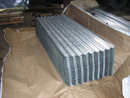 comprar AS 1397 G550 Hoja de techo galvanizado corrugado con perfil de onda de 76 mm y recubrimiento de zinc de 40 ‰ 275 g/m2 online manufacture