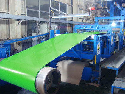 comprar Bobina de acero de color prepintado GB/T 12754 con revestimiento de poliéster SMP para paneles de techos y construcción online manufacture