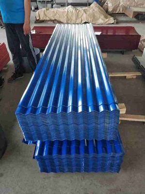 comprar Hojas de techo de metal ondulado galvanizado de calibre 24 ASTM CGCC para techos y revestimientos de paredes online manufacture