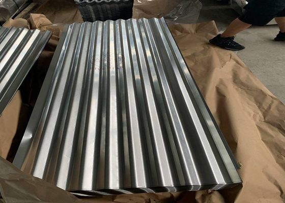 comprar G550 Hoja de techo galvanizado corrugado con revestimiento de zinc de 40 ‰ 275 g/m2 y anchura efectiva de 1050 mm para sistemas de techo y pared online manufacture