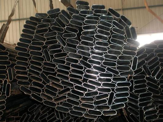 comprar Tubos de acero soldados circulares / cuadrados / rectangulares / elípticos con acabado galvanizado, engrasado y negro online manufacture