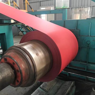 comprar DX51D PPGI bobina de acero galvanizado prepintado de hasta 1500 mm de ancho para aplicaciones de placas de contenedores y techos online manufacture