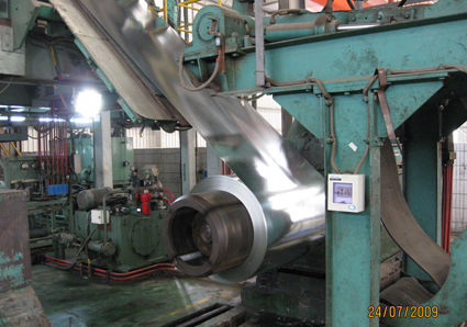 comprar 750×1250 mm bobina de acero galvanizado cubierta con zinc y con superficie de espangles para construcción y fabricación industrial online manufacture