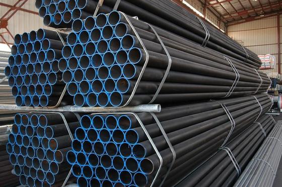 comprar Pipe de acero soldado negro cuadrado y redondo ASTM A53 BS1387 DIN2244 online manufacture