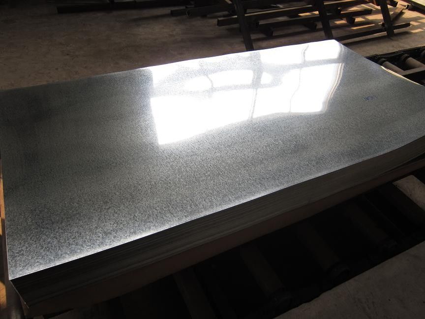 Lámina de acero galvanizado en caliente Z40–Z275 pasivado (cromado) de 0,15–3,8 mm SGCC DX51D para aplicaciones de techado