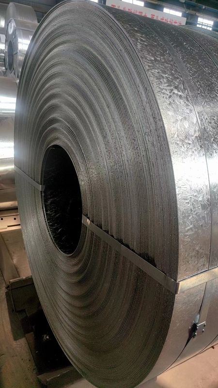 2.0 mm bobina de acero galvanizado Z275 con borde de hendidura para uso industrial y de construcción duradero