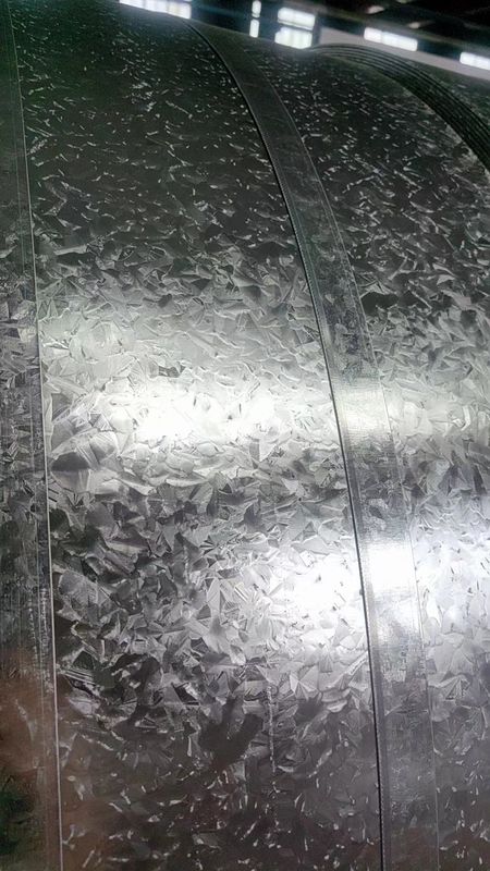 0.50mm DX51D Z120 bobina de acero galvanizado en caliente para aplicaciones de techos y paneles de construcción