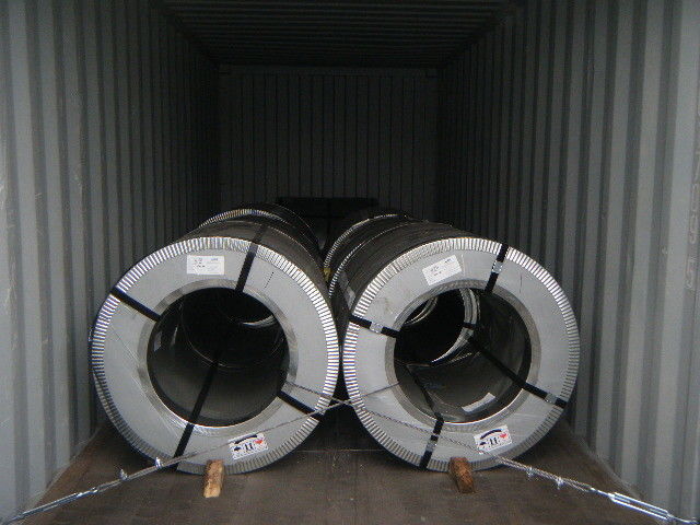 0.4mm Regular Spangle Hot Dip Galvanized Steel Coil con 1250mm de ancho para techos y componentes de intercambiadores de calor