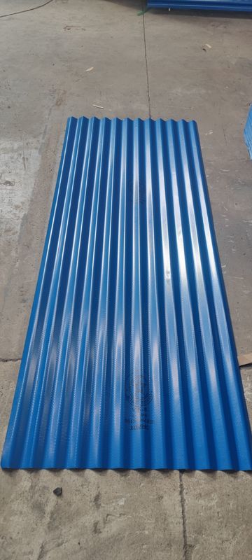 0.50mm DX51D Z120 Hojas de acero corrugado para techos industriales y residenciales