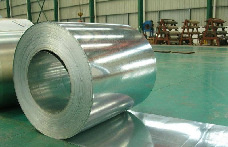 Bobina de chapa de acero HDG industrial con ID de bobina de 508 / 610 mm, resistencia a la fluencia de 195–420 MPa y espesor de 0,09–3,8 mm