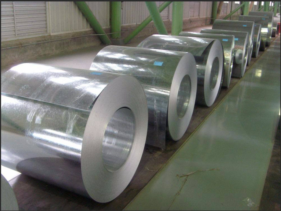 Bobina de acero galvanizado para fabricación de chapa metálica con recubrimiento Z60–Z275 y resistencia a la tracción de 270–500 MPa