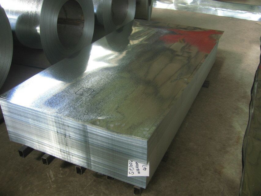 Lámina de acero galvanizado en caliente de 0.30–3.0 mm Z60–Z275 SGCC DX51D para aplicaciones de construcción