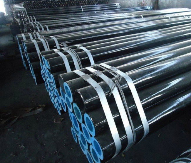 Tipo E Grado A y B ASTM A53 API 5L Tubo de acero sin costura