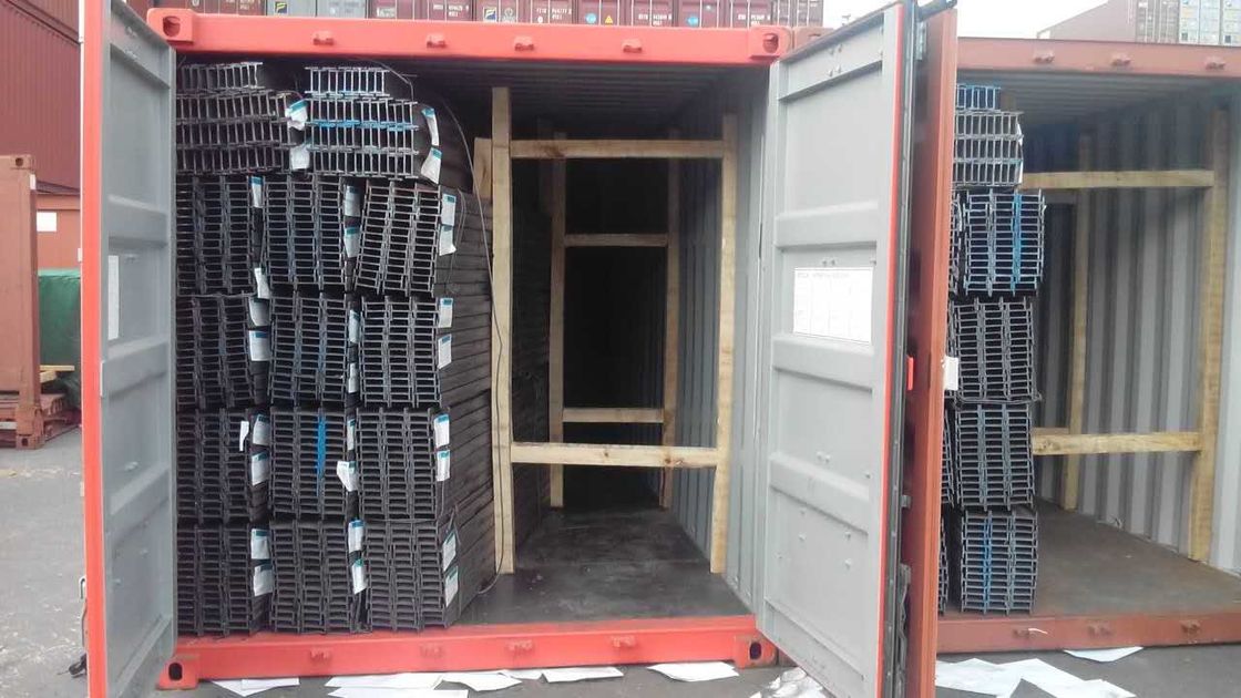 GB700 Q235B Q345B JIS G3101 SS400 Viga de acero laminada en caliente I para construcción estructural