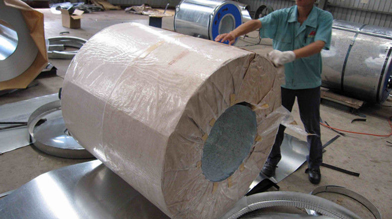 Bobina de acero galvanizado en caliente anti-huella dactilar ASTM A653 / JIS G3302 para paneles de lavadoras y fabricación de electrodomésticos