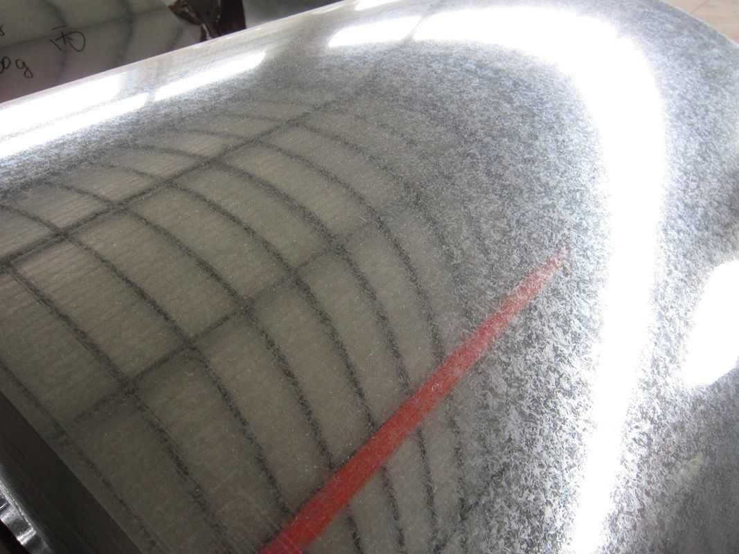 Bobina de acero galvanizado en caliente con gran brillo Z60–Z275 con grados comerciales blandos para construcción y procesamiento de láminas
