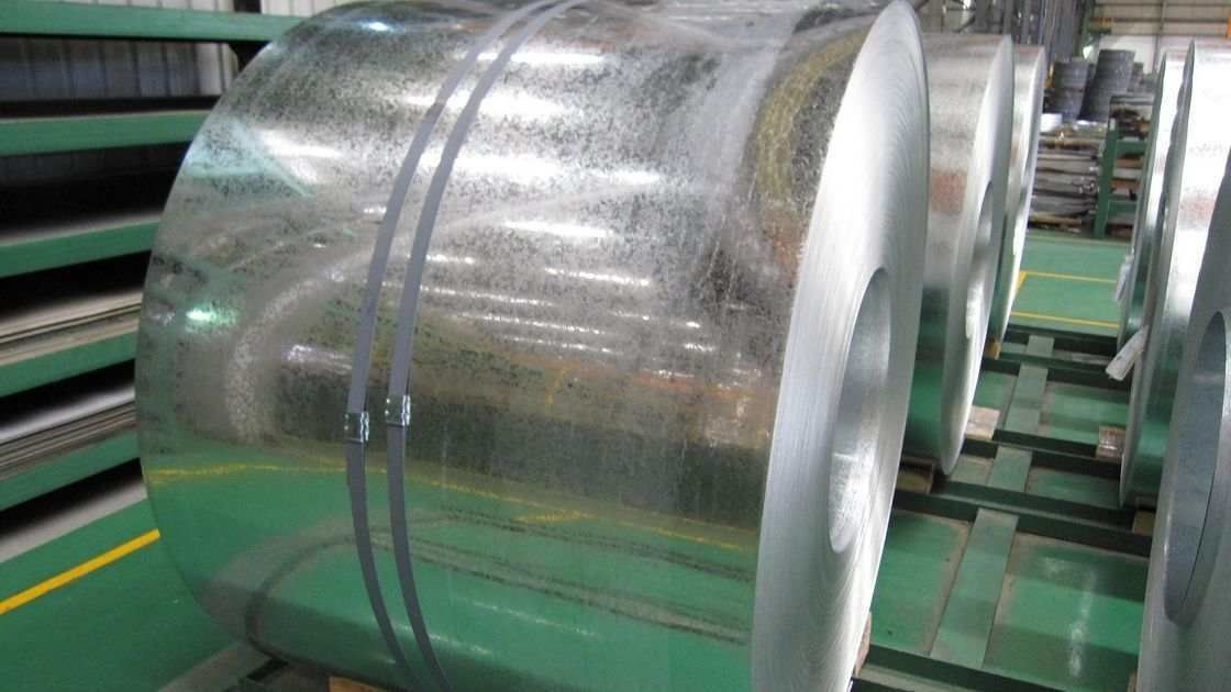 Tira de acero galvanizada por inmersión en caliente con lentejuela regular de 30 a 1500 mm con revestimiento de zinc Z40-Z450