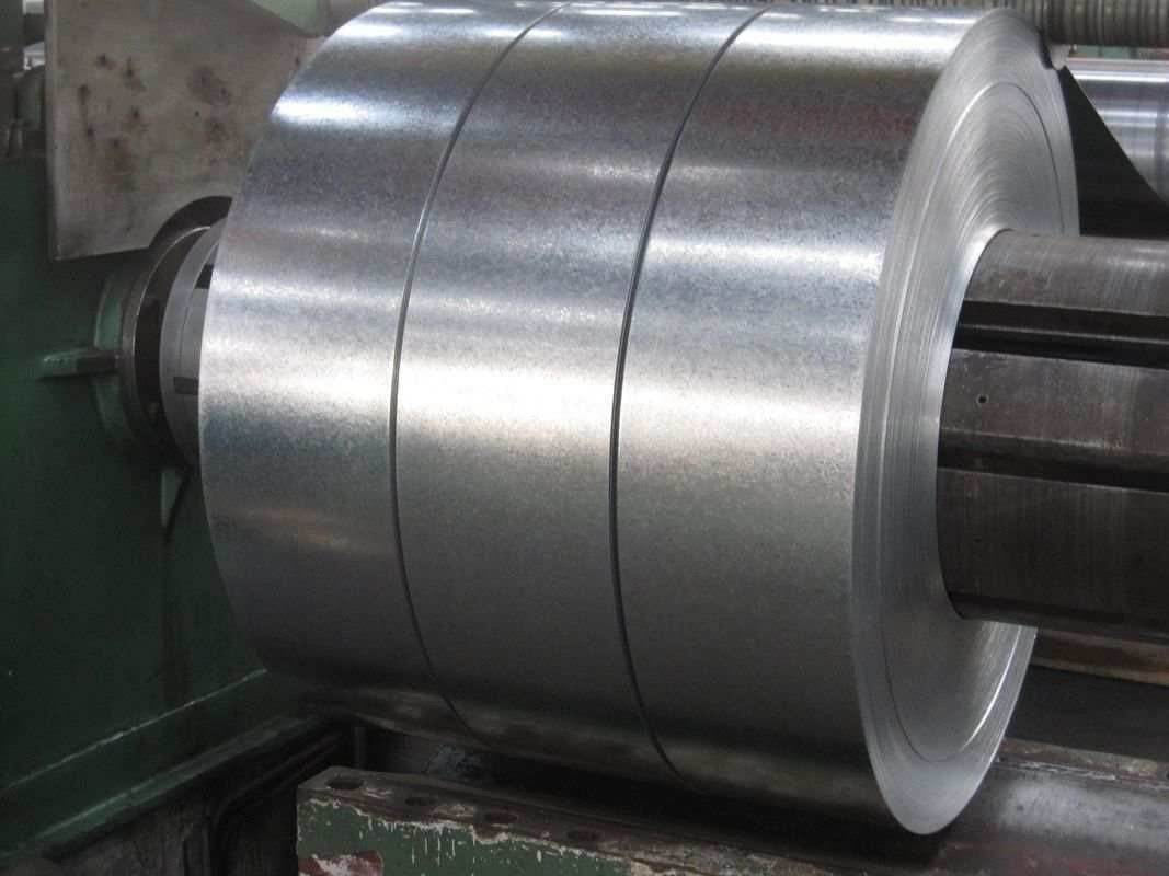 Bandas de acero galvanizado y sumergido en caliente G40-G90 cromadas y engrasadas ASTM A653 JIS G3302