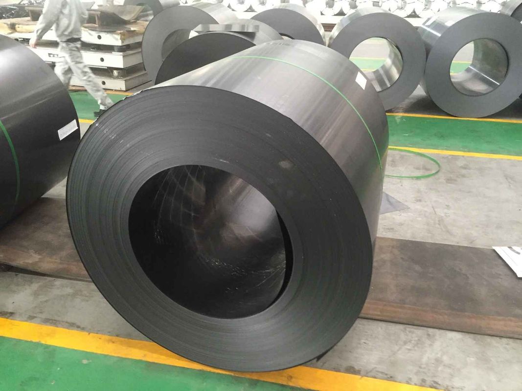0.70·1.50mm Q195 SPCC bobinas de acero laminadas en frío con superficie recocida negra y ID de bobina de 508mm para aplicaciones de muebles, edificios y maquinaria