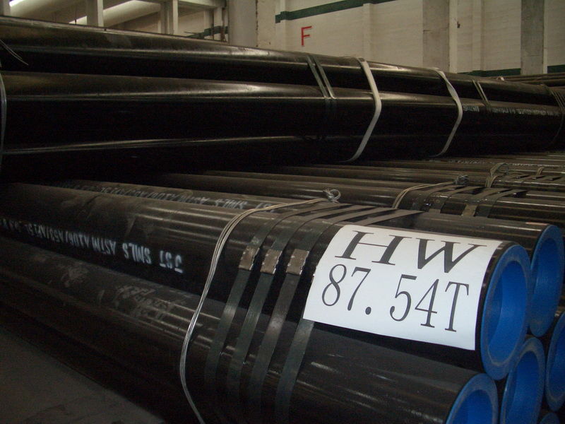 Tipo E Grado A y B ASTM A53 API 5L Tubo de acero sin costura