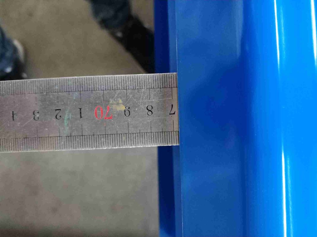 Hojas de techo de acero corrugado Galvalume recubiertas de color resistentes al desgaste para edificios industriales y civiles