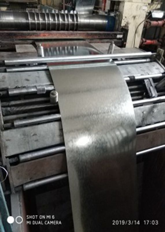 Bobina de acero galvanizado en caliente DX51D / DX52D / DX53D con recubrimiento de zinc de 40-275 g/m² para procesamiento de paneles de construcción y electrodomésticos