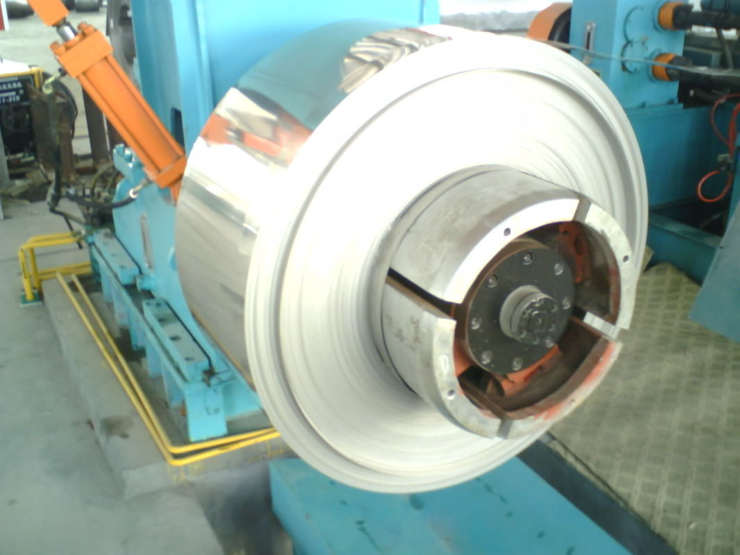 Alta calidad 7 mm - 350 mm ancho 201 / 202 / 304 de acero inoxidable laminado en frío tira en bobina