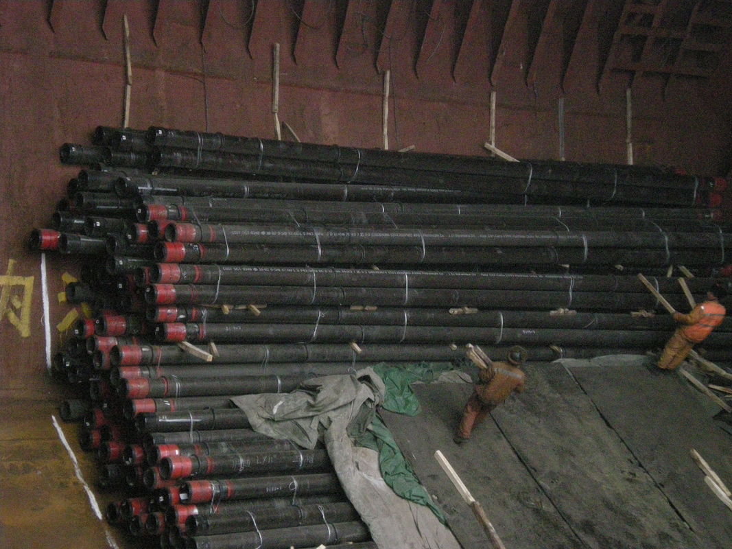 Tubos de acero soldados con autógena ERW de la elipse del rectángulo del cuadrado del círculo con final superficial engrasado y negro galvanizado