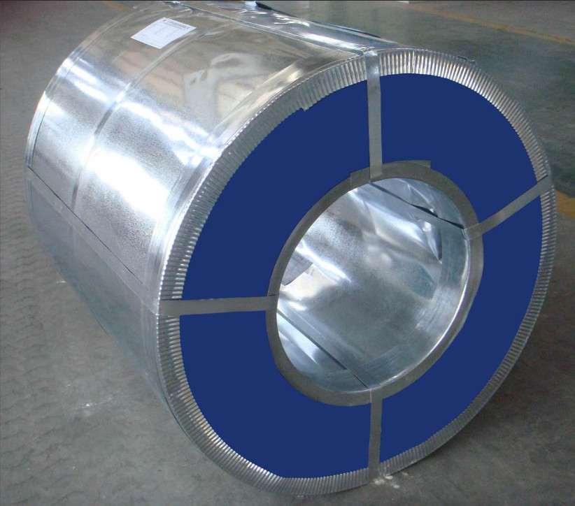 0.2-3.0mm bobinas de acero galvanizado sumergido en caliente 270-500N/mm2 para la fabricación de chapa metálica