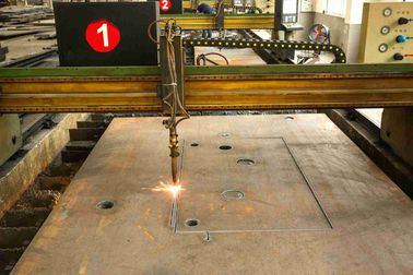 Laser de perforación integrado que corta la placa de acero para la aprobación del SGS del material de construcción